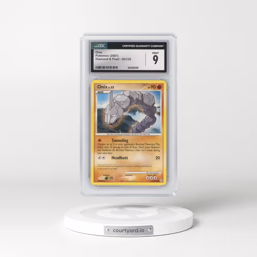 2007 Diamond & Pearl #92/130 Onix (CGC 9 MINT)