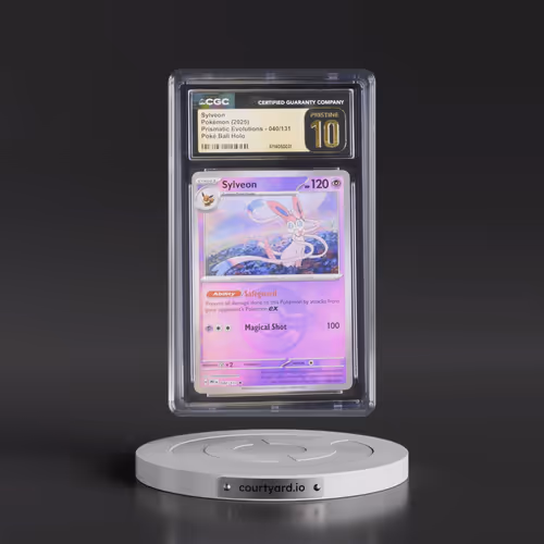 2024 Prismatic Evolutions - PRE EN #040/131 Sylveon - Poké Ball Holo (CGC 10 PRISTINE)
