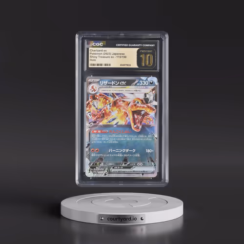 2023 Shiny Treasure ex #115/190 Charizard ex - Holo (CGC 10 PRISTINE)