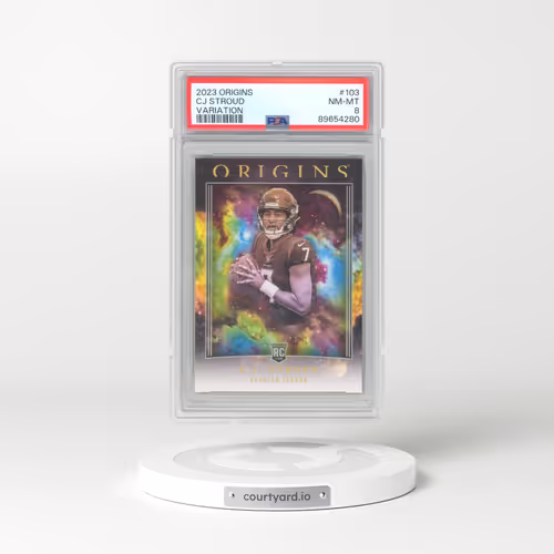 2023 Panini Origins #103 CJ Stroud - Variation (PSA 8 NM-MT)