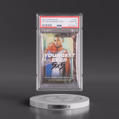 2023 Topps Now #VW2 Victor Wembanyama (PSA 10 GEM MINT)