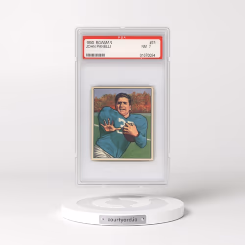 1950 Bowman #75 John Panelli (PSA 7 NM)