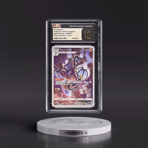 2022 Battle Region #069/067 Chandelure - Character Rare Holo (CGC 10 PRISTINE)