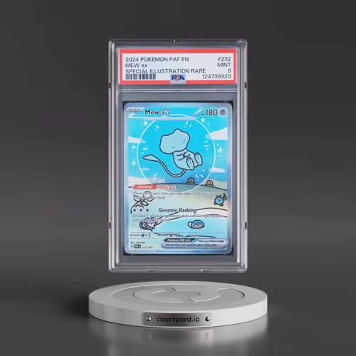 2024 Pokémon Paf EN-Paldean Fates #232 Mew EX - Holo Special Illustration Rare (PSA 9 MINT)