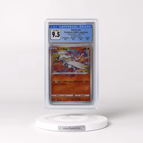 2020 Shiny Star V #021/190 Reshiram - Amazing Rare Holo (CGC 10 GEM MINT)