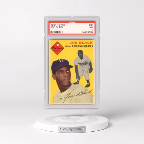 1954 Topps #98 Joe Black (PSA 7 NM)