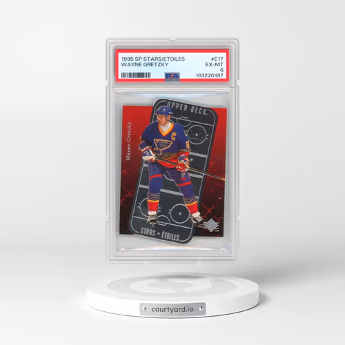 1995 SP Stars / Etoiles #E17 Wayne Gretzky (PSA 6 EX-MT)