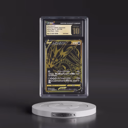 2020 Shiny Star V #327/190 Eternatus V - Ultra Rare Holo (CGC 10 PRISTINE)