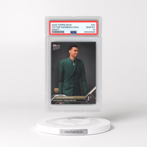 2023 Topps Now Draft #D1 Victor Wembanyama (PSA 10 GEM MINT)