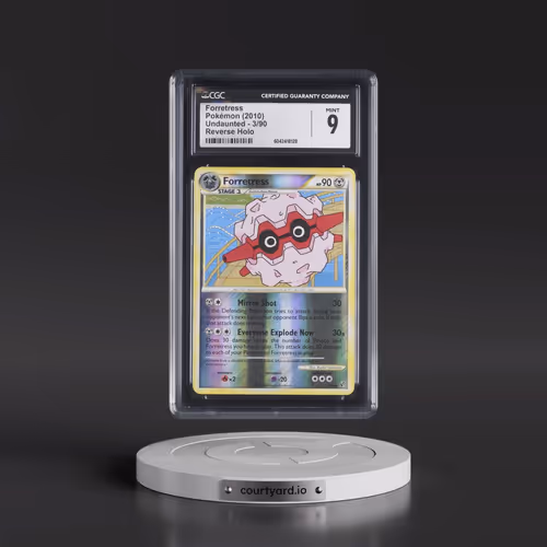 2010 Undaunted #3/90 Forretress - Reverse Holo (CGC 9 MINT)