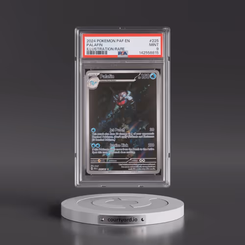 2024 Pokémon Paf EN-Paldean Fates #225 Palafin - Illustration Rare (PSA 9 MINT)