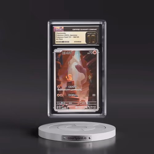 2023 Pokémon Card 151 #168/165 Charmander - Art Rare Holo (CGC 10 PRISTINE)