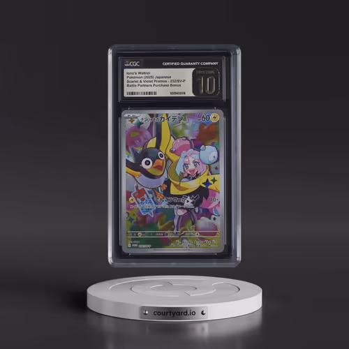 2022 Scarlet & Violet Promos #232/SV-P Iono's Wattrel - Battle Partners Purchase Bonus (Holo) (CGC 1