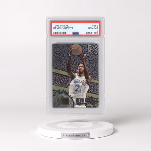 1995 Metal #167 Kevin Garnett (PSA 10 GEM MINT)