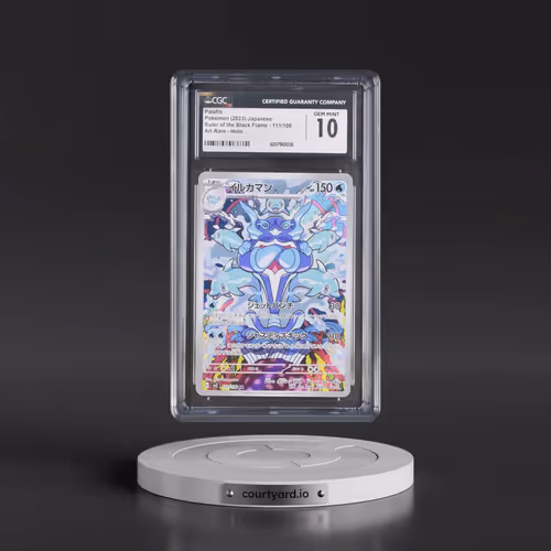 2023 Pokémon SV3-Ruler of the Black Flame #111 Palafin - Art Rare (CGC 10 GEM MINT)