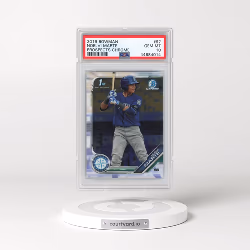 2019 Bowman Prospects Chrome #97 Noelvi Marte (PSA 10 GEM MINT)