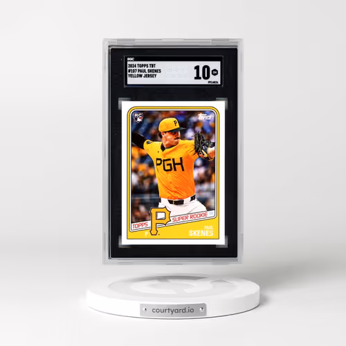 2024 Topps Tbt #107 Paul Skenes - Var. (SGC 10 GEM MINT)