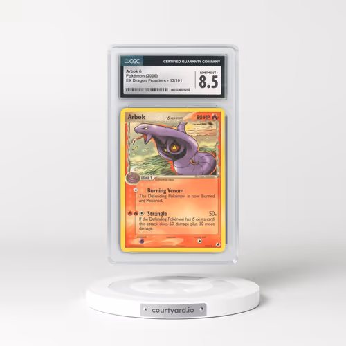 2006 EX Dragon Frontiers #13/101 Arbok δ (CGC 8.5 NM-MT+)