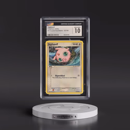 2006 EX Crystal Guardians #53/100 Jigglypuff (CGC 10 GEM MINT)