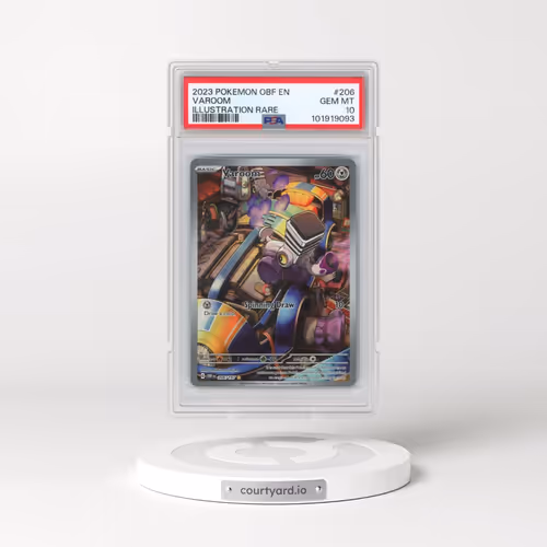 2023 Pokémon Obf EN-Obsidian Flames #206 Varoom - Illustration Rare (PSA 10 GEM MINT)