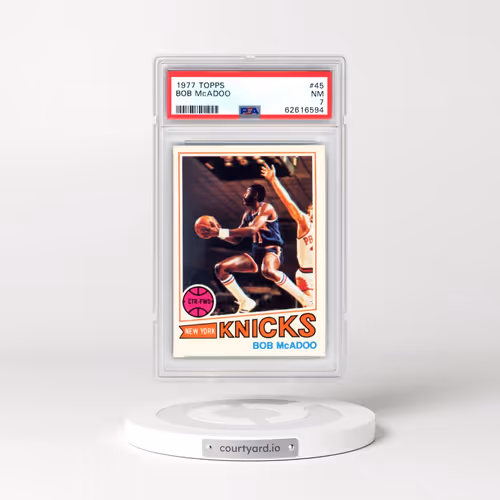 1977 Topps #45 Bob McAdoo (PSA 7 NM)