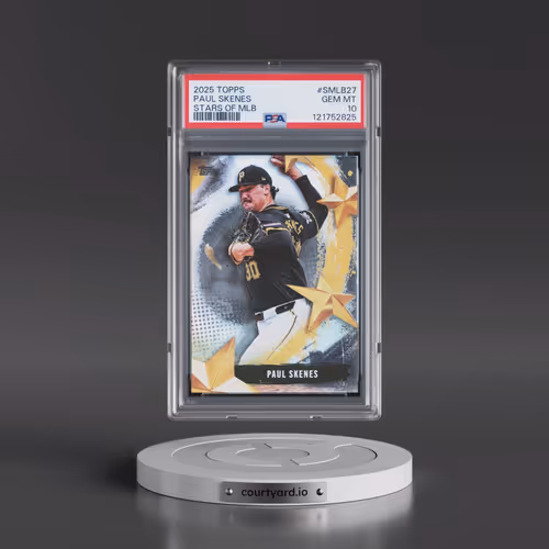 2025 Topps Stars of MLB #SMLB27 Paul Skenes (PSA 10 GEM MINT)