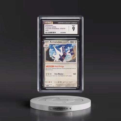 2024 Prismatic Evolutions - PRE EN #070/131 Archaludon - Holo (CGC 9 MINT)