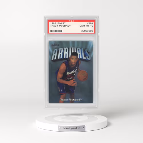 1997 Finest #294 Tracy McGrady (PSA 10 GEM MINT)