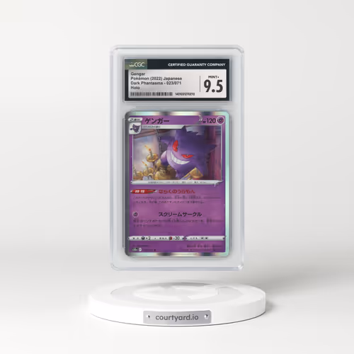 2021 Dark Phantasma #023/071 Gengar - Holo (CGC 9.5 MINT+)