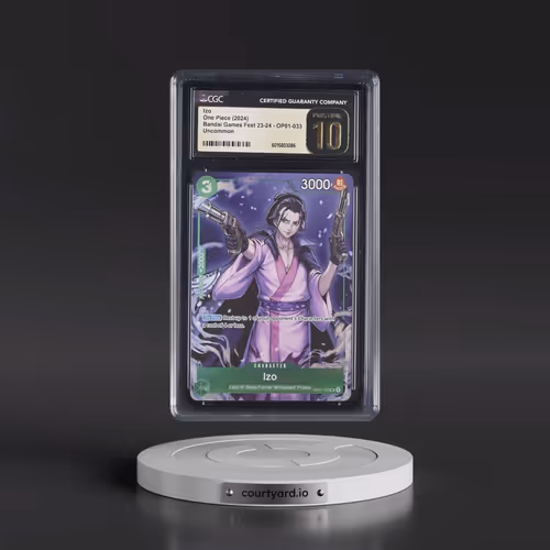 2024 Bandai Card Games Fest 23-24 (Textured Foil) - English #OP01-033 Izo (CGC 10 PRISTINE)