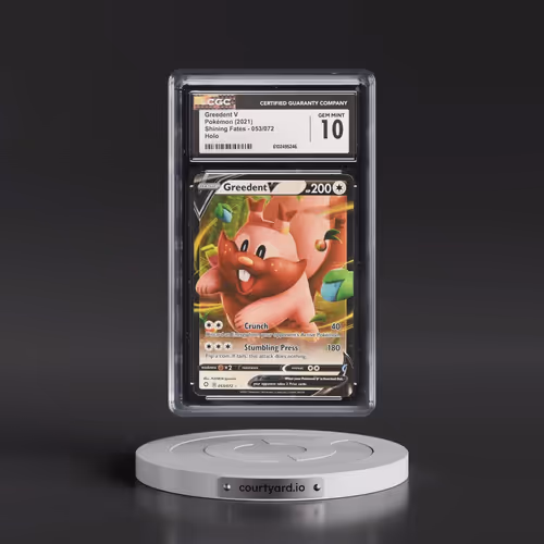 2021 Shining Fates #053/072 Greedent V - Holo (CGC 10 GEM MINT)