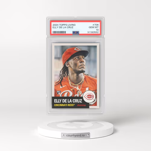 2024 Topps Living #706 Elly de La Cruz (PSA 10 GEM MINT)