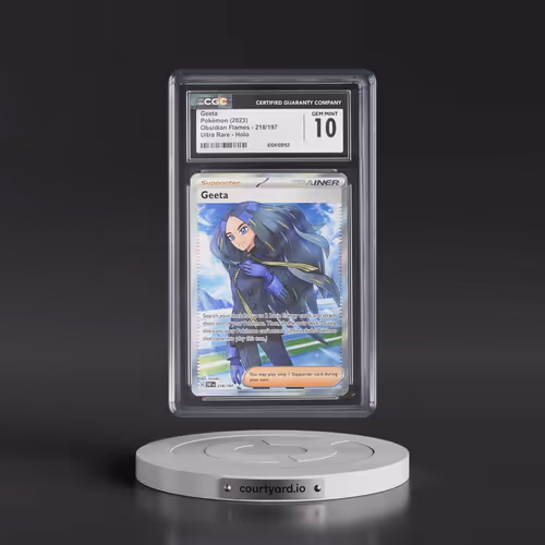2023 Obsidian Flames - OBF EN #218/197 Geeta - Ultra Rare Holo (CGC 10 GEM MINT)