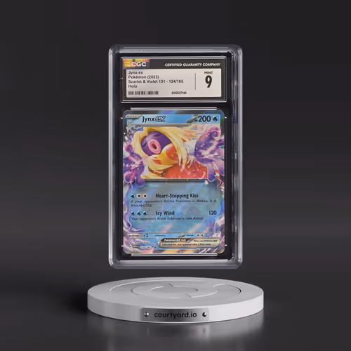 2023 Scarlet & Violet 151 - MEW EN #124/165 Jynx ex - Holo (CGC 9 MINT)