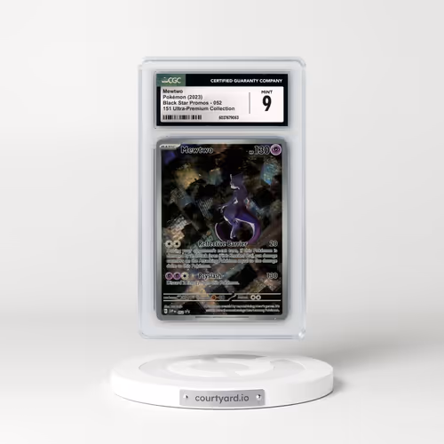 2023 Black Star Promos - Scarlet & Violet SVP EN #052 Mewtwo - 151 Ultra-Premium Collection (CGC 9 MINT)