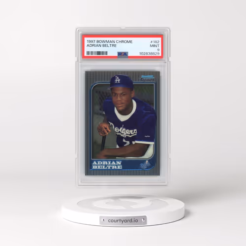 1997 Bowman Chrome #182 Adrian Beltre (PSA 9 MINT)
