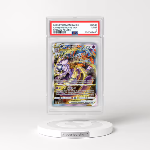 2023 Pokémon Sword and Shield Crown Zenith #GG44 Mewtwo Vstar - Full Art (PSA 9 MINT)