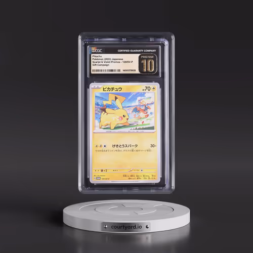 2022 Scarlet & Violet Promos #120/SV-P Pikachu - Gift Campaign (CGC 10 PRISTINE)