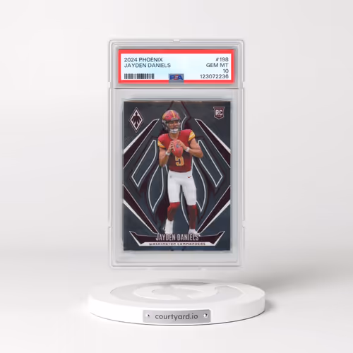 2024 Panini Phoenix #198 Jayden Daniels (PSA 10 GEM MINT)