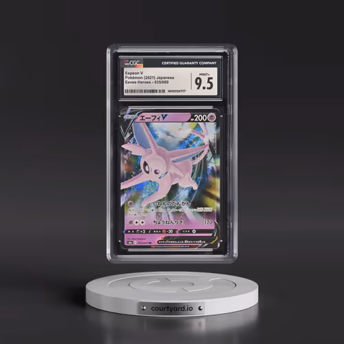 2021 Eevee Heroes #035/069 Espeon V - Holo (CGC 9.5 MINT+)