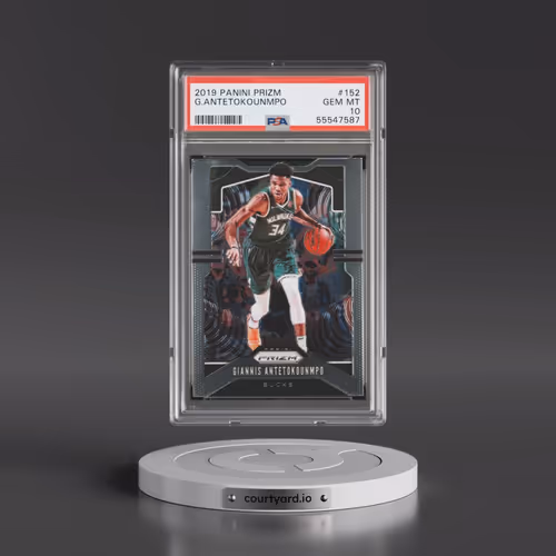 2019 Panini Prizm #152 Giannis Antetokounmpo (PSA 10 GEM MINT)