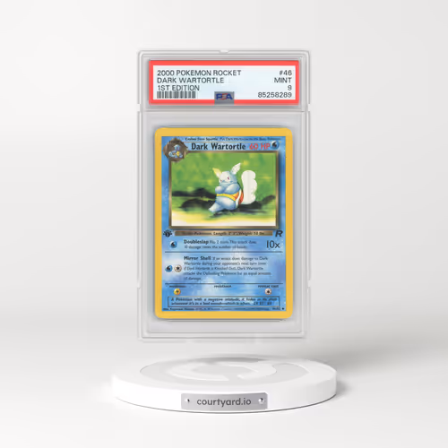 2000 Team Rocket #46 Dark Wartortle - 1st Edition (PSA 9 MINT)