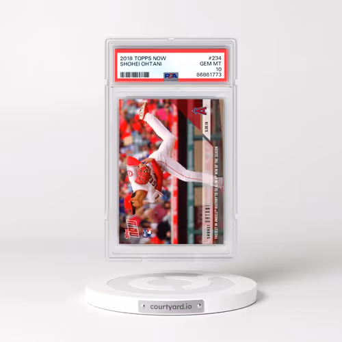 2018 Topps Now #234 Shohei Ohtani (PSA 10 GEM MINT)