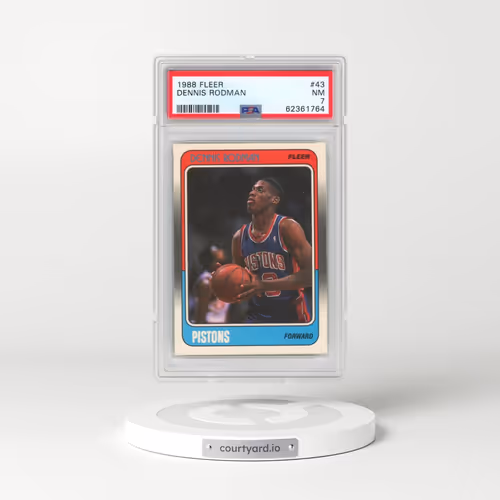 1988 Fleer #43 Dennis Rodman (PSA 7 NM)