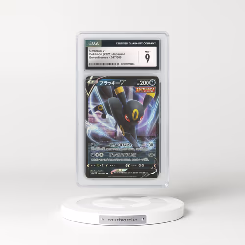 2021 Japanese Eevee Heroes #47 Umbreon V - Holo (CGC 9 MINT)