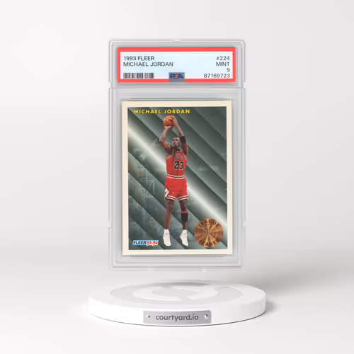 1993 Fleer #224 Michael Jordan (PSA 9 MINT)