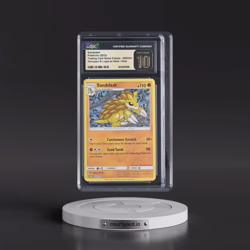 2023 Trading Card Game Classic - CLV, CLC, CLB #009/034 Sandslash - Venusaur & Lugia ex Deck - CLV H