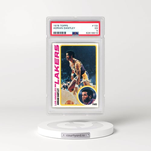 1978 Topps #132 Adrian Dantley (PSA 5 EX)