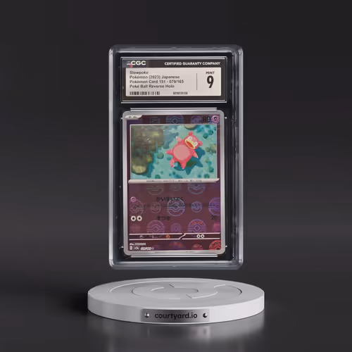 2023 Pokémon Card 151 #079/165 Slowpoke - Reverse Holo Poké Ball (CGC 9 MINT)