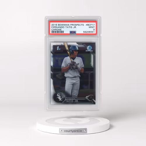 2016 Bowman Prospects #BCP17 Fernando Tatis Jr. - Chrome (PSA 9 MINT)
